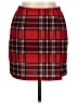 Shein Plaid Red Casual Skirt Size L - photo 1