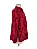 Notations Print Red Blazer Size M - photo 4