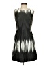 Milly Graphic Black Cocktail Dress Size 4 - photo 1