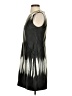 Milly Graphic Black Cocktail Dress Size 4 - photo 5