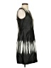 Milly Graphic Black Cocktail Dress Size 4 - photo 4