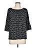 MICHAEL Michael Kors Polka Dots Black 3/4 Sleeve Blouse Size L - photo 1