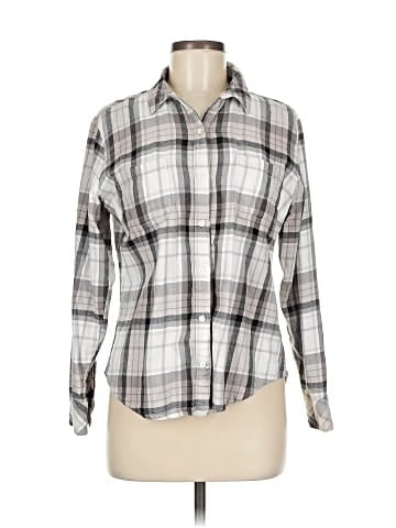 Riders by Lee Long Sleeve Button-Down Shirt (view 1)