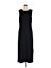 Talbots Solid Black Casual Dress Size M - photo 1