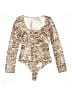 Le Lis Brown Bodysuit Size L - photo 1