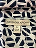 Alexander Jordan 100% Rayon Print Ivory Long Sleeve Blouse Size XL - photo 7