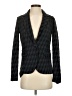 Elliott Lauren Chevron-herringbone Black Blazer Size 4 - photo 1
