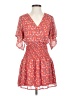 Urban Outfitters 100% Polyester Hearts Red Romper Size S - photo 1