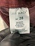 Just Black Burgundy Jeans Size 28 waist - photo 8