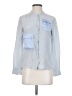 Altuzarra 100% Silk Blue Long Sleeve Silk Top Size EU (IT) 38 / US 2 - photo 1