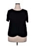Torrid Black Short Sleeve T-Shirt Size 2X Plus (2) - photo 1