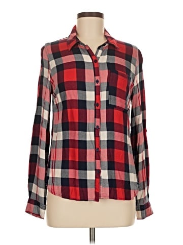 Buttons Long Sleeve Button-Down Shirt (view 1)