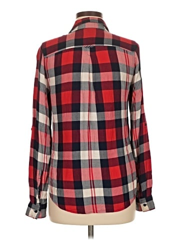 Buttons Long Sleeve Button-Down Shirt (view 2)