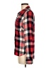 Buttons Plaid Red Long Sleeve Button-Down Shirt Size M - photo 5