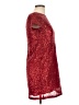 Gap 100% Polyester Red Cocktail Dress Size 12 - photo 4