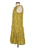 Max Studio 100% Rayon Yellow Casual Dress Size XS - photo 5