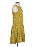 Max Studio 100% Rayon Yellow Casual Dress Size XS - photo 4