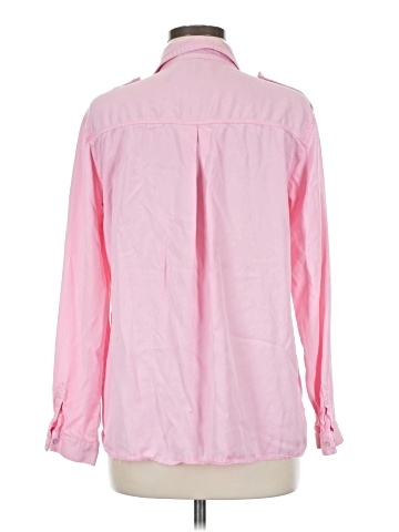 Zara Basic Long Sleeve Button-Down Shirt (view 2)