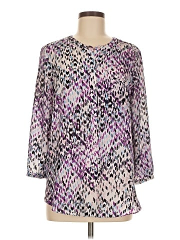 Not Your Daughter's Jeans 3/4 Sleeve Blouse (view 1)