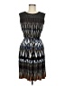 Sandra Darren Graphic Black Cocktail Dress Size 8 - photo 1