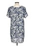 Hinge 100% Viscose Paisley Blue Casual Dress Size L - photo 2
