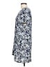 Hinge 100% Viscose Paisley Blue Casual Dress Size L - photo 5