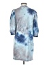 Veronica M. Tie-dye Blue Casual Dress Size S - photo 2