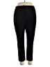 Autograph Solid Black Active Pants Size 18 - photo 1