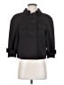 Anne Klein 100% Polyester Burgundy Black Coat Size 0 (petite) - photo 1