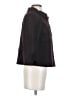 Anne Klein 100% Polyester Burgundy Black Coat Size 0 (petite) - photo 4
