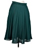 J.Crew 100% Polyester Solid Teal Formal Skirt Size 2 - photo 1