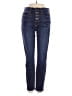 AO.LA by alice + olivia Stripes Blue Jeans Size 26 waist - photo 1