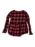 Jumping Beans Red Long Sleeve Blouse Size 10 - photo 2