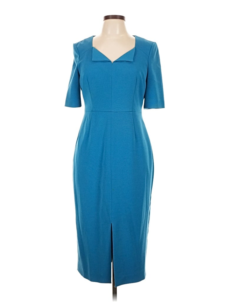 Pre-owned Lk Bennett Cocktail Dress In Blue