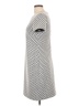 Calvin Klein Houndstooth Gray White Casual Dress Size 10 - photo 5