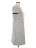 Calvin Klein Houndstooth Gray White Casual Dress Size 10 - photo 4