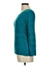 Rafael Essential 100% Polyester Teal 3/4 Sleeve Top Size M - photo 5