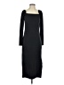 Joie Solid Black Casual Dress Size XS - photo 1