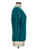 Rafael Essential 100% Polyester Teal 3/4 Sleeve Top Size M - photo 4