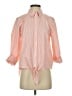 Chico's 100% Cotton Pink Red 3/4 Sleeve Blouse Size S (estimated) - photo 1