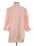 Chico's 100% Cotton Pink Red 3/4 Sleeve Blouse Size S (estimated) - photo 2