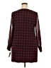 Alfani Burgundy Long Sleeve Blouse Size 2X - photo 2
