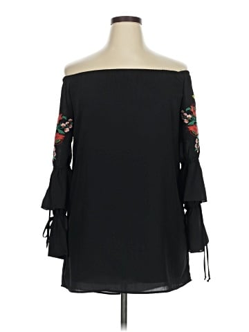 VAVA by Joy Han 3/4 Sleeve T-Shirt (view 1)