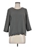 The Limited Gray 3/4 Sleeve Top Size M - photo 1