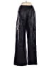 WAYF Black Faux Leather Pants Size XS - photo 2