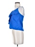 Fanco Blue Sleeveless Top Size S - photo 5
