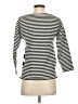 Banana Republic 100% Cotton Stripes Black Pullover Sweater Size XS - photo 2