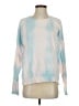 Jumper 100% Cotton Tie-dye Blue Sweatshirt Size 2 - photo 1