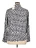 Alexander Jordan 100% Rayon Print Ivory Long Sleeve Blouse Size XL - photo 2