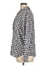 Alexander Jordan 100% Rayon Print Ivory Long Sleeve Blouse Size XL - photo 5